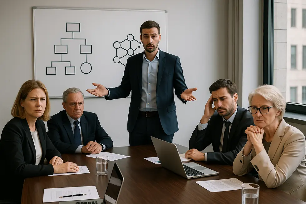 Các nhà quản lý sử dụng tư duy hệ thống trong khóa đào tạo.