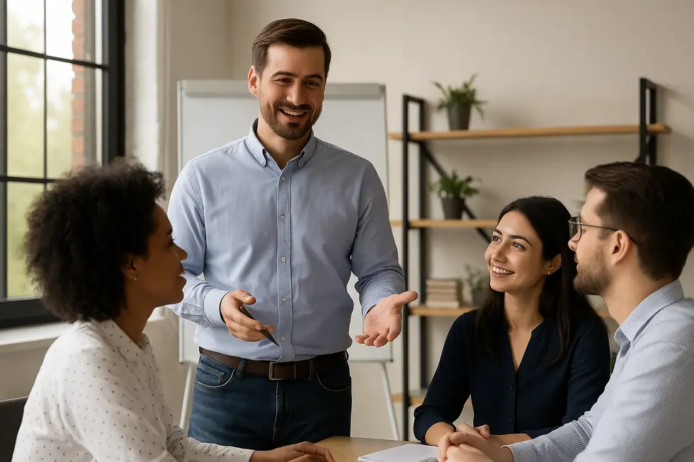 Khả năng thuyết phục và ảnh hưởng là yếu tố cốt lõi của lãnh đạo truyền cảm hứng.