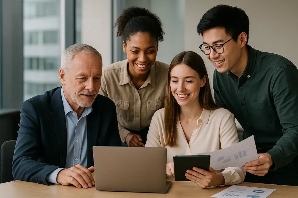 Mentoring giúp truyền đạt kinh nghiệm và phát triển đội ngũ kế thừa.