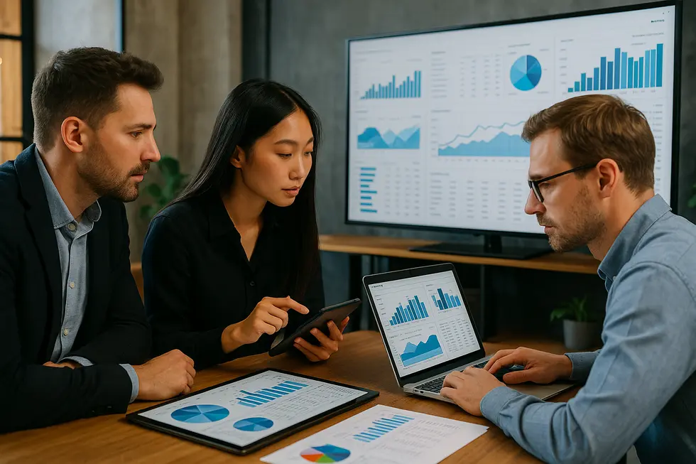 CEO cùng các lãnh đạo trao đổi về tầm nhìn và sứ mệnh công ty.