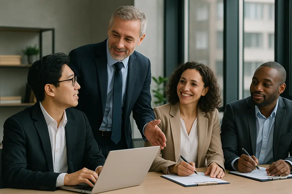 Mentoring giúp truyền đạt kinh nghiệm và phát triển đội ngũ kế thừa.
