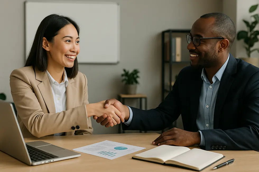 Illustration of how communication, trust, and problem-solving integrate in effective consulting.