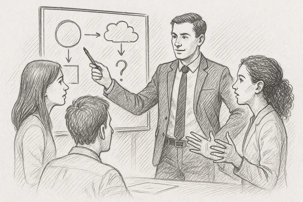 Nhà quản lý giao tiếp linh hoạt và thấu cảm tạo động lực cho đội nhóm.