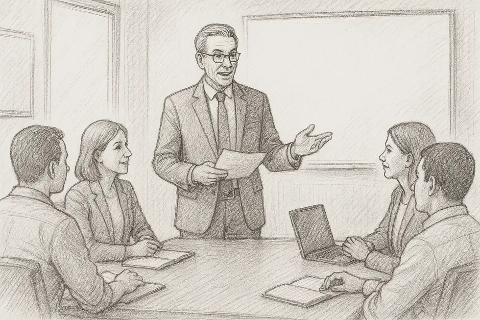 Học viên tham gia khóa học ‘Train the Trainer’ cơ bản để xây dựng nền tảng.