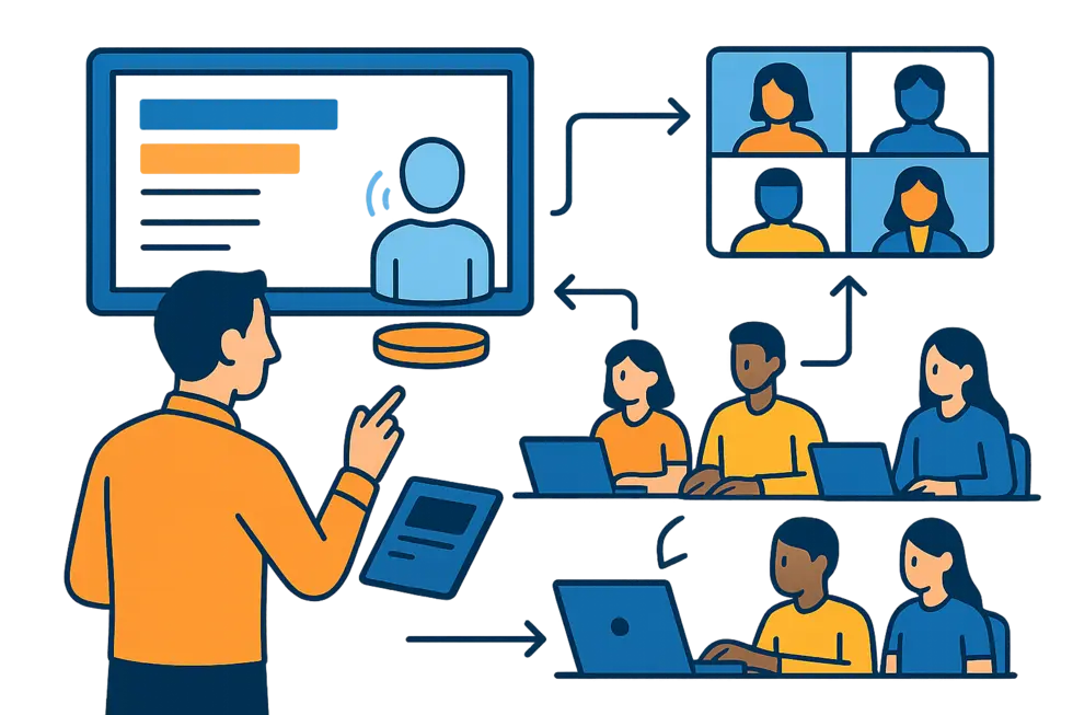 Các Trainer xây dựng nền tảng năng lực trong môi trường đào tạo hiện đại.