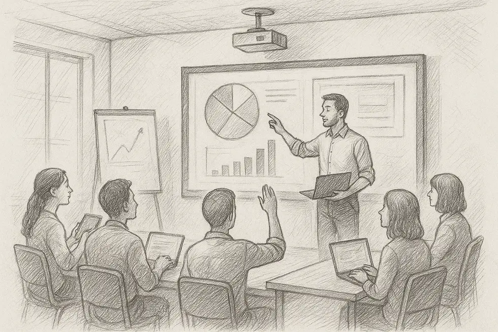 Trainer lắng nghe và thấu hiểu tâm lý người học.