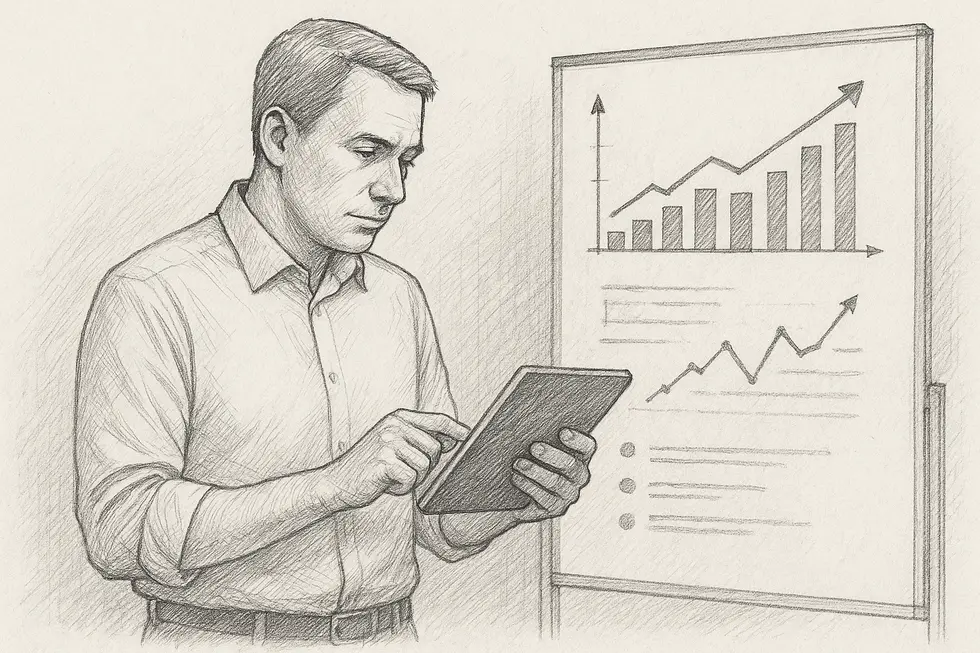 Các lãnh đạo doanh nghiệp thảo luận chiến lược xây dựng hệ thống đào tạo.