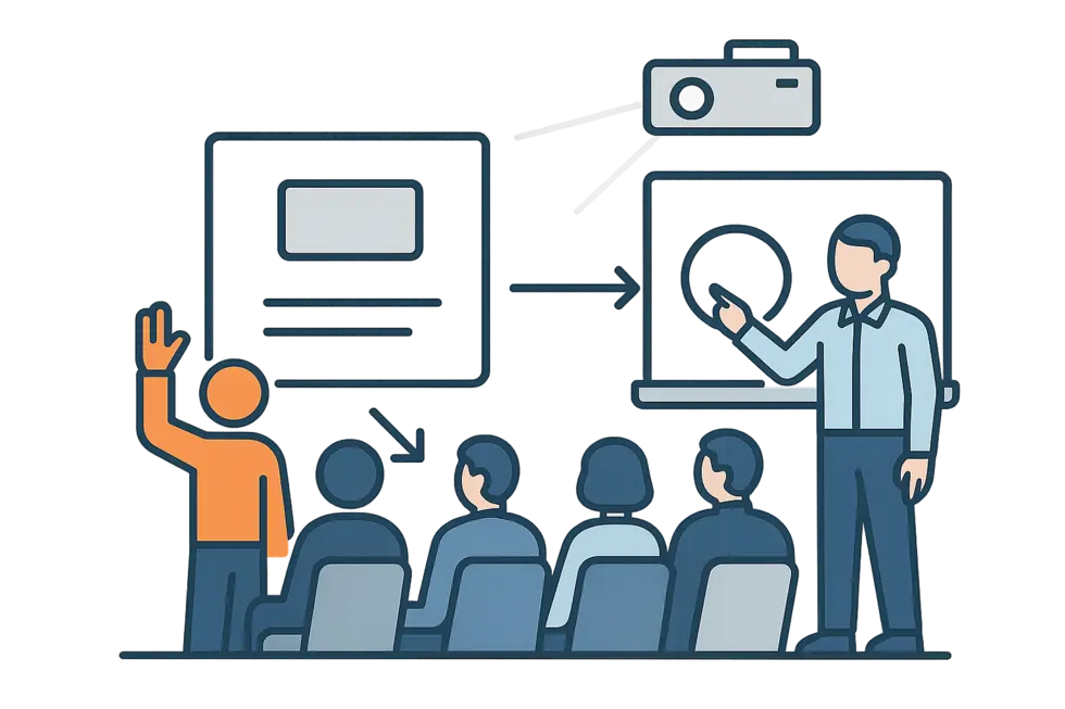 Buổi đào tạo đột phá của Phan Hữu Lộc với sự tham gia của đội ngũ quản lý.