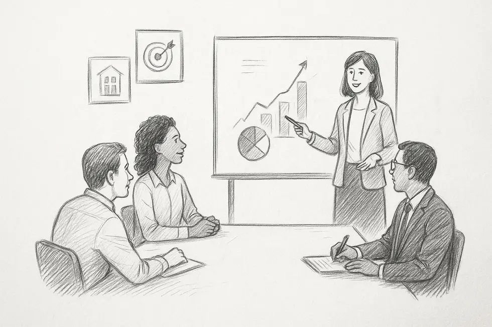 Nhóm chuyên gia đang tùy chỉnh nội dung đào tạo theo nhu cầu doanh nghiệp.