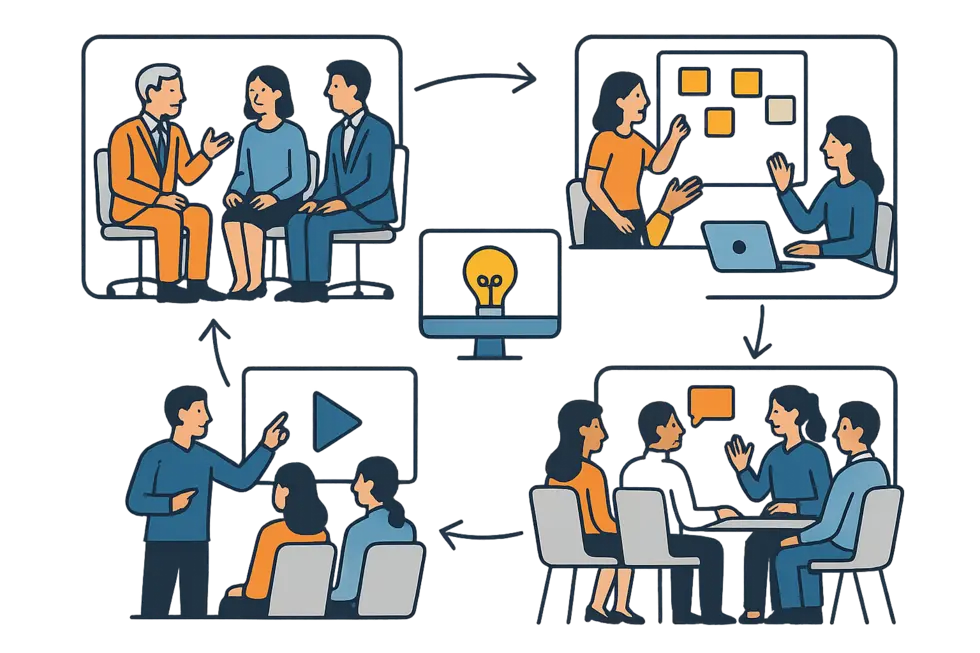 Văn hóa huấn luyện tạo nên môi trường làm việc tích cực, gắn kết và liên tục phát triển.