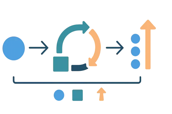 Văn phòng hiện đại với đội ngũ trao đổi sôi nổi, thể hiện sự tin tưởng, hợp tác và hỗ trợ lẫn nhau.