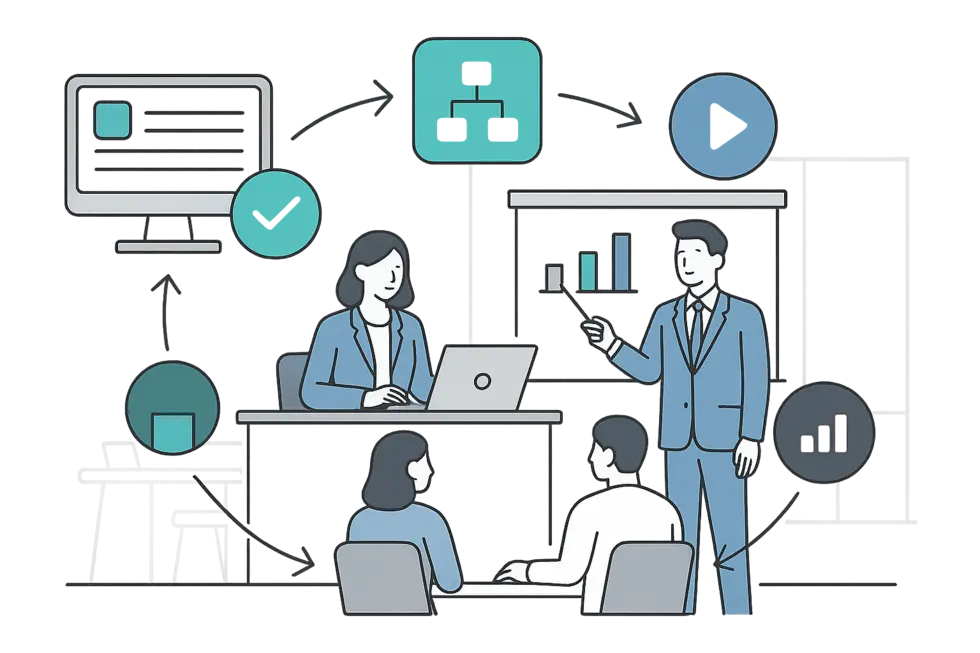 Quy trình quản lý đào tạo trong doanh nghiệp.