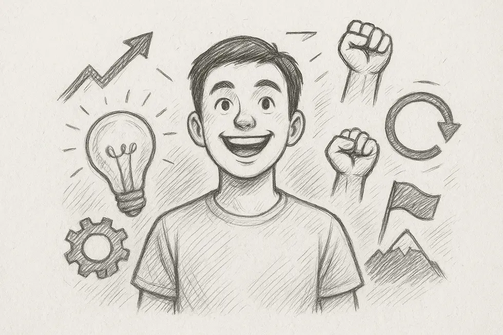 Hình ảnh thể hiện động lực nội tại giúp học viên vượt qua giới hạn của chính mình.