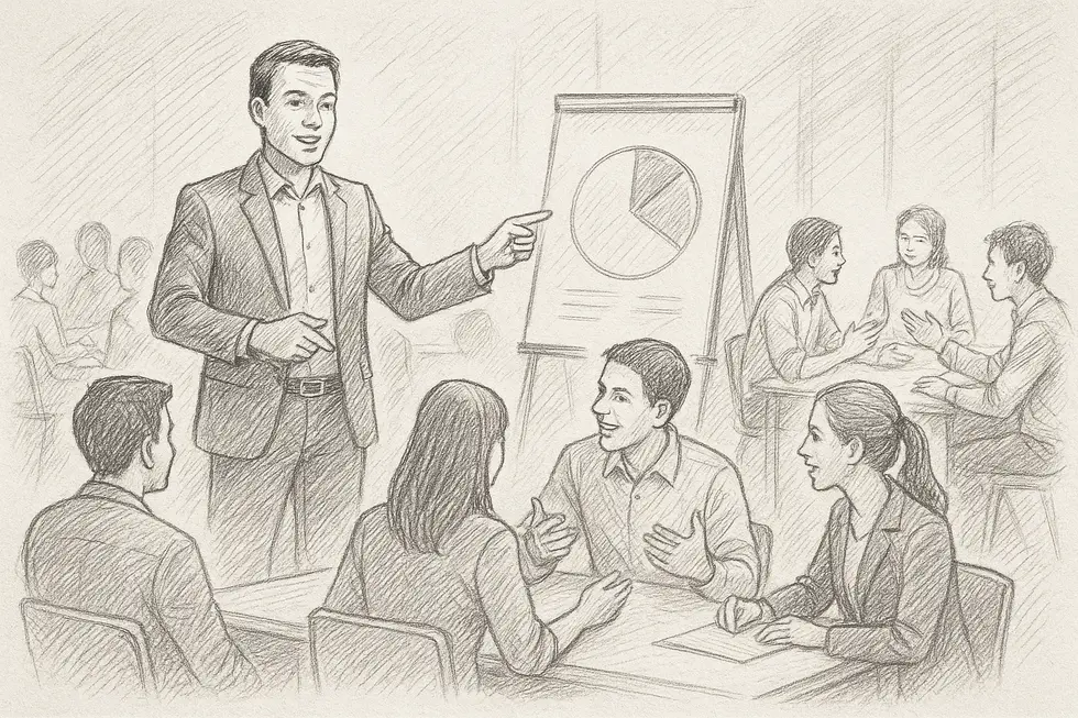 Phan Hữu Lộc và triết lý đào tạo giúp thay đổi hành vi và nâng cao hiệu suất làm việc.