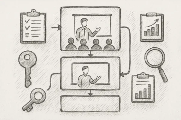 Hình ảnh thể hiện quá trình quản lý đào tạo triệt để và toàn diện.