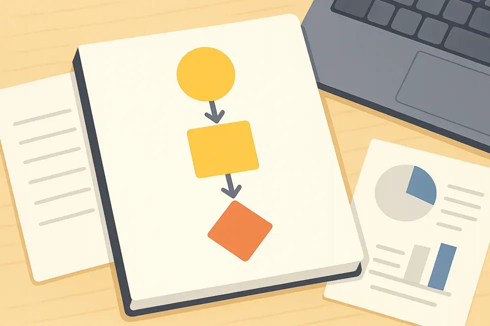 Bìa sách ‘Diamond Manager’ cùng các tài liệu quản lý.