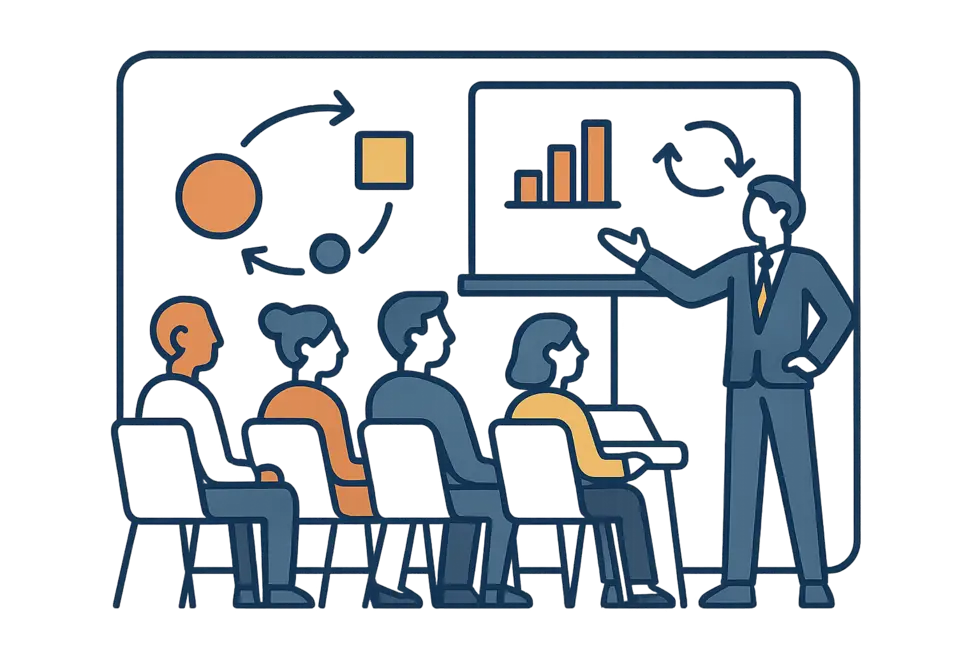 Học viên tham gia vào hoạt động tương tác tại VMP Academy.