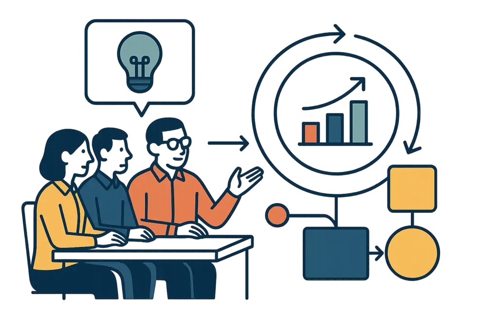Một môi trường học tập chủ động giúp nâng cao hiệu quả công việc.
