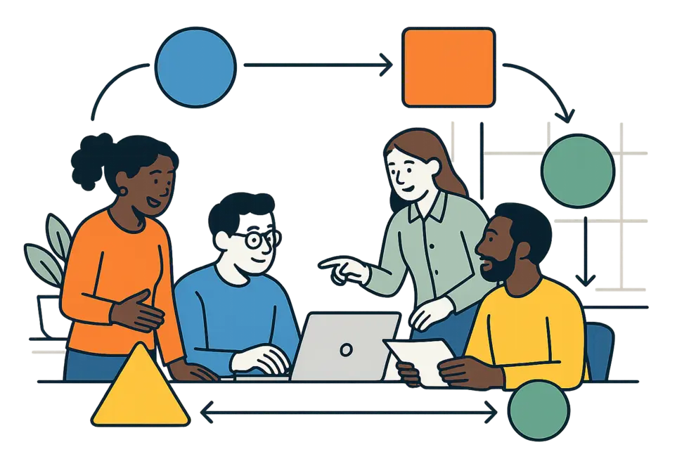 Quản lý tạo định hướng và kỳ vọng rõ ràng cho đội ngũ.